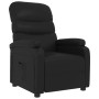 Sillón reclinable de cuero sintético negro de vidaXL, Sillones - Ref: Foro24-289682, Precio: 184,60 €, Descuento: %