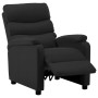 Sillón reclinable de cuero sintético negro de vidaXL, Sillones - Ref: Foro24-289682, Precio: 184,60 €, Descuento: %