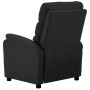 Sillón reclinable de cuero sintético negro de vidaXL, Sillones - Ref: Foro24-289682, Precio: 184,60 €, Descuento: %