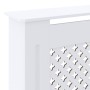 White MDF radiator cover 205 cm by vidaXL, Accessories for heating radiators - Ref: Foro24-325555, Price: 165,01 €, Discount: %