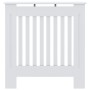 White MDF radiator cover 78 cm by vidaXL, Accessories for heating radiators - Ref: Foro24-325559, Price: 63,67 €, Discount: %