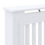 White MDF radiator cover 78 cm by vidaXL, Accessories for heating radiators - Ref: Foro24-325559, Price: 63,67 €, Discount: %