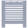 Gray MDF radiator cover 78 cm by vidaXL, Accessories for heating radiators - Ref: Foro24-325565, Price: 57,83 €, Discount: %