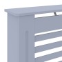 Gray MDF radiator cover 78 cm by vidaXL, Accessories for heating radiators - Ref: Foro24-325565, Price: 57,83 €, Discount: %