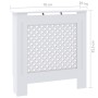 Cubierta para radiador MDF blanco 78 cm de vidaXL, Accesorios para radiadores de calefacción - Ref: Foro24-325567, Precio: 98...