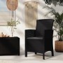 Garden armchair with graphite PP rattan cushion by vidaXL, Garden chairs - Ref: Foro24-318226, Price: 97,37 €, Discount: %