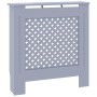 Gray MDF radiator cover 78 cm by vidaXL, Accessories for heating radiators - Ref: Foro24-325569, Price: 66,26 €, Discount: %