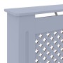 Gray MDF radiator cover 78 cm by vidaXL, Accessories for heating radiators - Ref: Foro24-325569, Price: 66,26 €, Discount: %