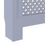 Gray MDF radiator cover 78 cm by vidaXL, Accessories for heating radiators - Ref: Foro24-325569, Price: 66,26 €, Discount: %