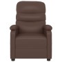 Sillón reclinable de cuero sintético marrón de vidaXL, Sillones - Ref: Foro24-289684, Precio: 184,60 €, Descuento: %