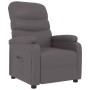 Sillón reclinable de cuero sintético gris de vidaXL, Sillones - Ref: Foro24-289685, Precio: 178,99 €, Descuento: %