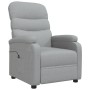 Electric recliner light gray fabric by vidaXL, Armchairs - Ref: Foro24-3073684, Price: 229,84 €, Discount: %