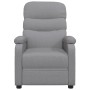 Electric recliner light gray fabric by vidaXL, Armchairs - Ref: Foro24-3073684, Price: 229,84 €, Discount: %