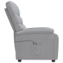 Electric recliner light gray fabric by vidaXL, Armchairs - Ref: Foro24-3073684, Price: 229,84 €, Discount: %