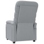 Sillón reclinable eléctrico tela gris claro de vidaXL, Sillones - Ref: Foro24-3073684, Precio: 229,84 €, Descuento: %