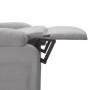 Sillón reclinable eléctrico tela gris claro de vidaXL, Sillones - Ref: Foro24-3073684, Precio: 229,84 €, Descuento: %