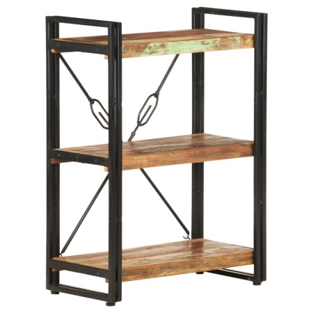 3-tier shelving made of recycled solid wood 60x30x80 cm by vidaXL, Bookcases and shelves - Ref: Foro24-320631, Price: 124,55 ...