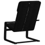 Sillón de relax de tela negro de vidaXL, Sillones - Ref: Foro24-351058, Precio: 94,15 €, Descuento: %