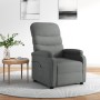 Sillón reclinable eléctrico de tela gris oscuro de vidaXL, Sillones - Ref: Foro24-3073685, Precio: 243,00 €, Descuento: %