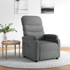 Dark Gray Fabric Power Recliner by vidaXL, Armchairs - Ref: Foro24-3073685, Price: 242,99 €, Discount: %