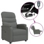 Sillón reclinable eléctrico de tela gris oscuro de vidaXL, Sillones - Ref: Foro24-3073685, Precio: 242,99 €, Descuento: %