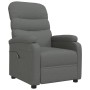 Sillón reclinable eléctrico de tela gris oscuro de vidaXL, Sillones - Ref: Foro24-3073685, Precio: 243,00 €, Descuento: %