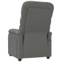 Sillón reclinable eléctrico de tela gris oscuro de vidaXL, Sillones - Ref: Foro24-3073685, Precio: 242,99 €, Descuento: %