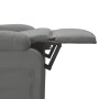 Sillón reclinable eléctrico de tela gris oscuro de vidaXL, Sillones - Ref: Foro24-3073685, Precio: 243,00 €, Descuento: %