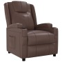 Sillón reclinable de cuero sintético marrón de vidaXL, Sillones - Ref: Foro24-321306, Precio: 232,89 €, Descuento: %