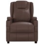 Sillón reclinable de cuero sintético marrón de vidaXL, Sillones - Ref: Foro24-321306, Precio: 232,89 €, Descuento: %