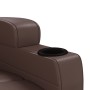 Sillón reclinable de cuero sintético marrón de vidaXL, Sillones - Ref: Foro24-321306, Precio: 232,89 €, Descuento: %