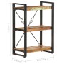 3-stufiges Regal aus recyceltem Massivholz 60x30x80 cm von vidaXL, Bücherregale und Regale - Ref: Foro24-320631, Preis: 124,5...