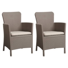 Allibert Garden chairs 2 units Miami cappuccino by Allibert, Garden chairs - Ref: Foro24-3082794, Price: 177,99 €, Discount: %