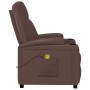 Brauner Massagesessel aus Kunstleder von vidaXL, Elektrische Massagesessel - Ref: Foro24-321313, Preis: 253,41 €, Rabatt: %