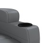 Sillón de masaje de cuero sintético gris antracita de vidaXL, Sillones de masaje eléctricos - Ref: Foro24-321314, Precio: 205...