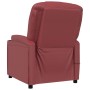 Sillón de masaje de cuero sintético rojo tinto de vidaXL, Sillones de masaje eléctricos - Ref: Foro24-321315, Precio: 205,91 ...