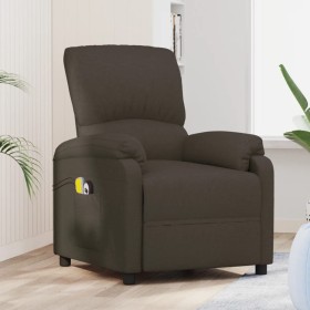 Electric massage chair dark brown fabric by vidaXL, Electric massage chairs - Ref: Foro24-3073857, Price: 236,99 €, Discount: %