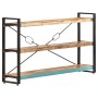 3-tier shelving made of recycled solid wood 140x30x80 cm by vidaXL, Bookcases and shelves - Ref: Foro24-320633, Price: 186,87...