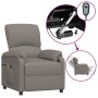 Electric massage chair taupe gray fabric by vidaXL, Electric massage chairs - Ref: Foro24-3073860, Price: 240,32 €, Discount: %