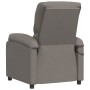 Electric massage chair taupe gray fabric by vidaXL, Electric massage chairs - Ref: Foro24-3073860, Price: 240,32 €, Discount: %