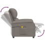 Elektrischer Massagesessel aus taupegrauem Stoff von vidaXL, Elektrische Massagesessel - Ref: Foro24-3073860, Preis: 240,32 €...