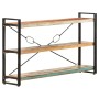 3-tier shelving made of recycled solid wood 140x30x80 cm by vidaXL, Bookcases and shelves - Ref: Foro24-320633, Price: 186,87...