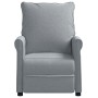 Sillón reclinable de tela gris claro de vidaXL, Sillones - Ref: Foro24-248666, Precio: 218,44 €, Descuento: %