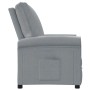 Sillón reclinable de tela gris claro de vidaXL, Sillones - Ref: Foro24-248666, Precio: 218,44 €, Descuento: %