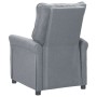 Sillón reclinable de tela gris claro de vidaXL, Sillones - Ref: Foro24-248666, Precio: 218,44 €, Descuento: %