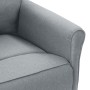 Sillón reclinable de tela gris claro de vidaXL, Sillones - Ref: Foro24-248666, Precio: 218,44 €, Descuento: %