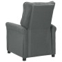 Sillón reclinable de tela gris oscuro de vidaXL, Sillones - Ref: Foro24-248667, Precio: 194,53 €, Descuento: %