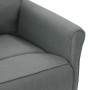 Sillón reclinable de tela gris oscuro de vidaXL, Sillones - Ref: Foro24-248667, Precio: 194,53 €, Descuento: %