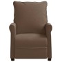 Sillón reclinable de tela marrón de vidaXL, Sillones - Ref: Foro24-248668, Precio: 205,78 €, Descuento: %