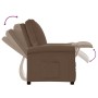 Brown Fabric Recliner by vidaXL, Armchairs - Ref: Foro24-248668, Price: 205,78 €, Discount: %